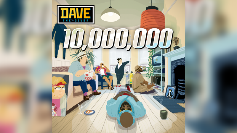 DAVE THE DIVER sales top 10 million