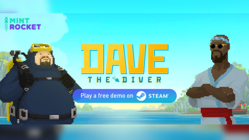 海洋アクションADV「DAVE THE DIVER」のデモ版がSteamで公開に。